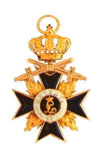Military Merit Order 3rd class with Swords and Crown